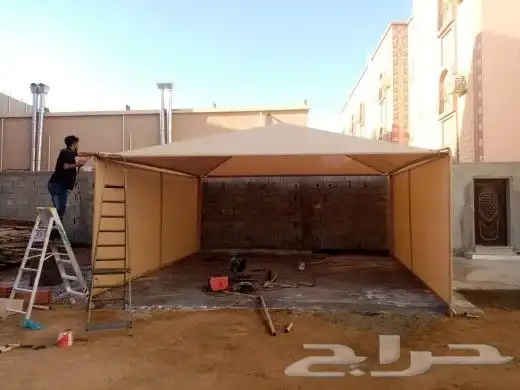 بيوت شعر خيام سواتر عزبه لوازم رحلات حداد تفصيل اشرعه مكه 96