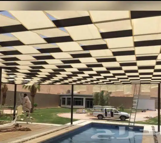 بيوت شعر خيام سواتر عزبه لوازم رحلات حداد تفصيل اشرعه مكه 41