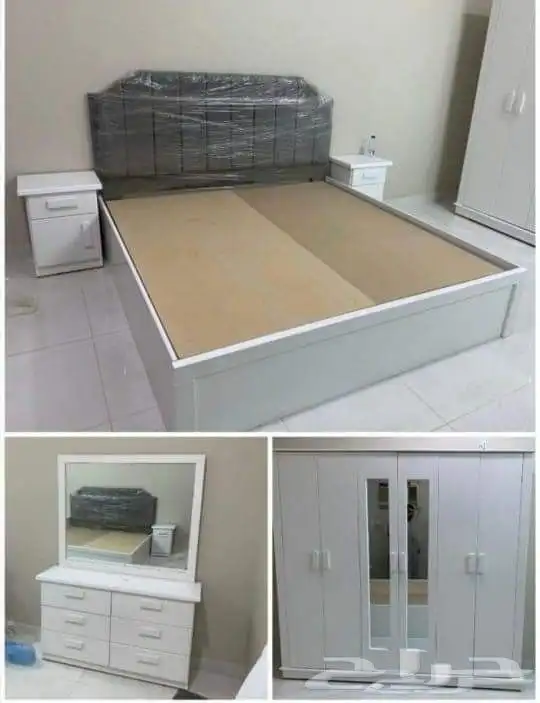 اثاث غرف نوم جديد وطني ست قطع 8
