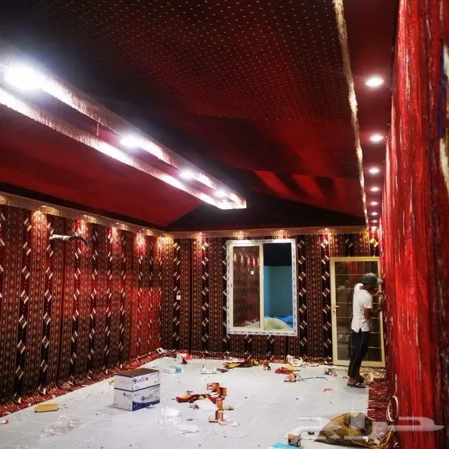 بيوت شعر خيام سواتر عزبه لوازم رحلات حداد تفصيل اشرعه مكه 45