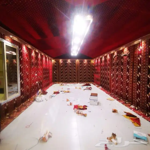 بيوت شعر خيام سواتر عزبه لوازم رحلات حداد تفصيل اشرعه مكه 63