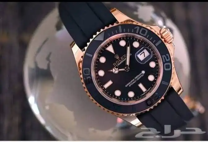 ساعة رولكس رابر ذهبي كوبي 0
