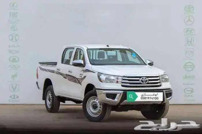 هايلوكس غمارتين ديزل سلق اصفار سعودي 2025 0