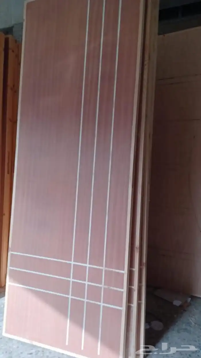 باب خشب طبيعي 2