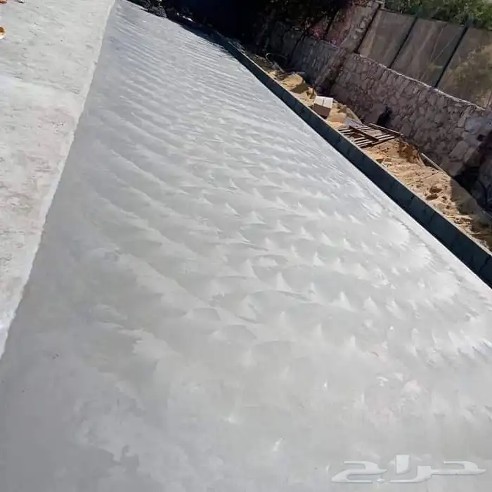 Concrete fan slab pouring 7