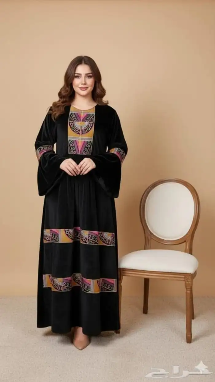 جلابيات مخمل شي فاخر من الآخر 43