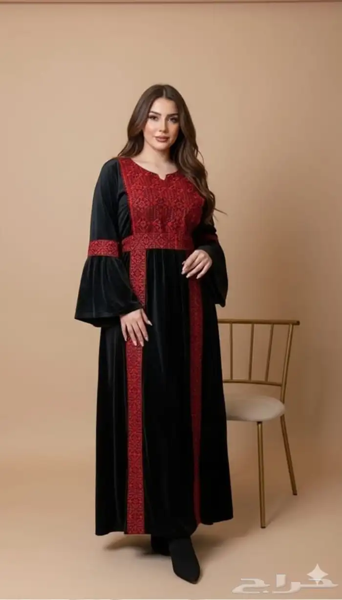 جلابيات مخمل شي فاخر من الآخر 15