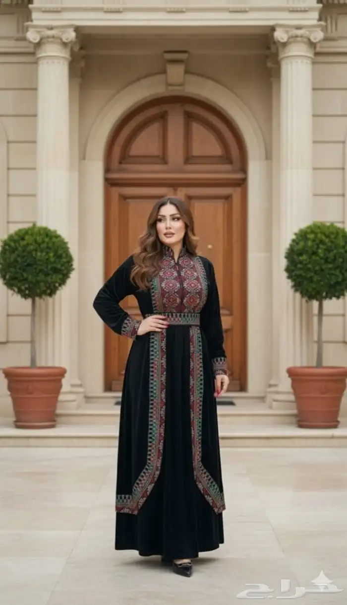 جلابيات مخمل شي فاخر من الآخر 16