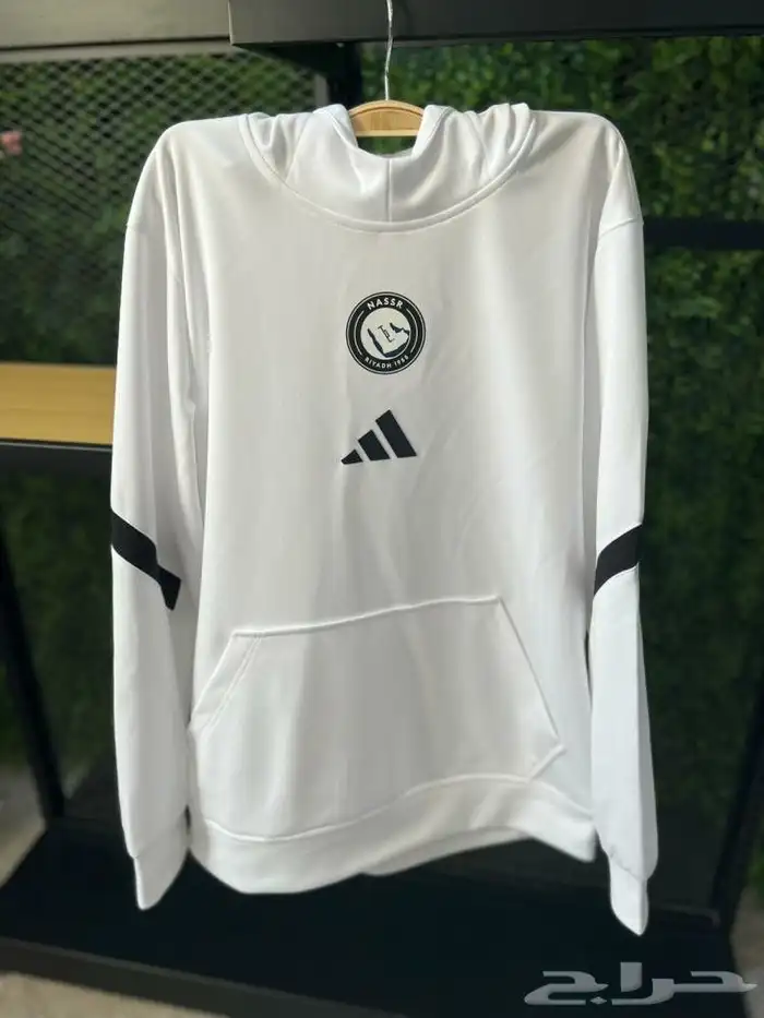 بلوفر النصر الابيض الشتوي الجديد 2026 بجميع المقاسات 2