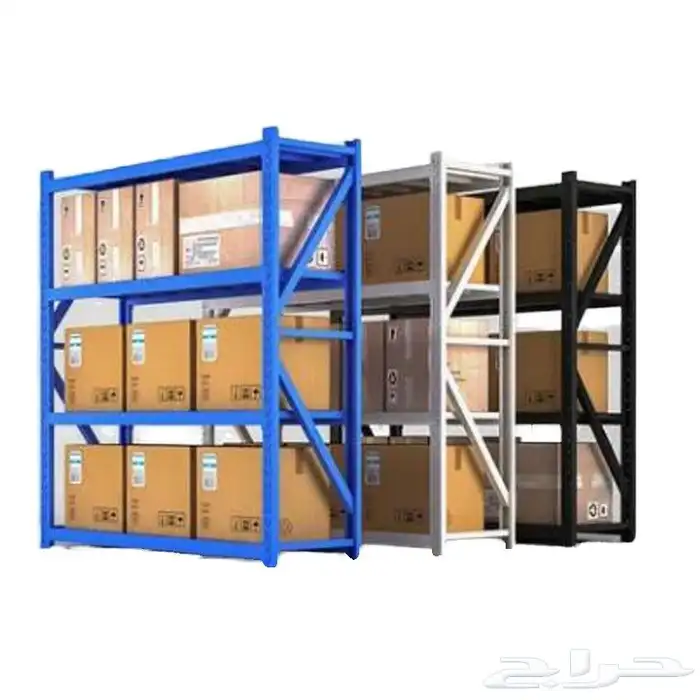 رفوف تخزين مستودعات بجميع انواع المقاسات 0
