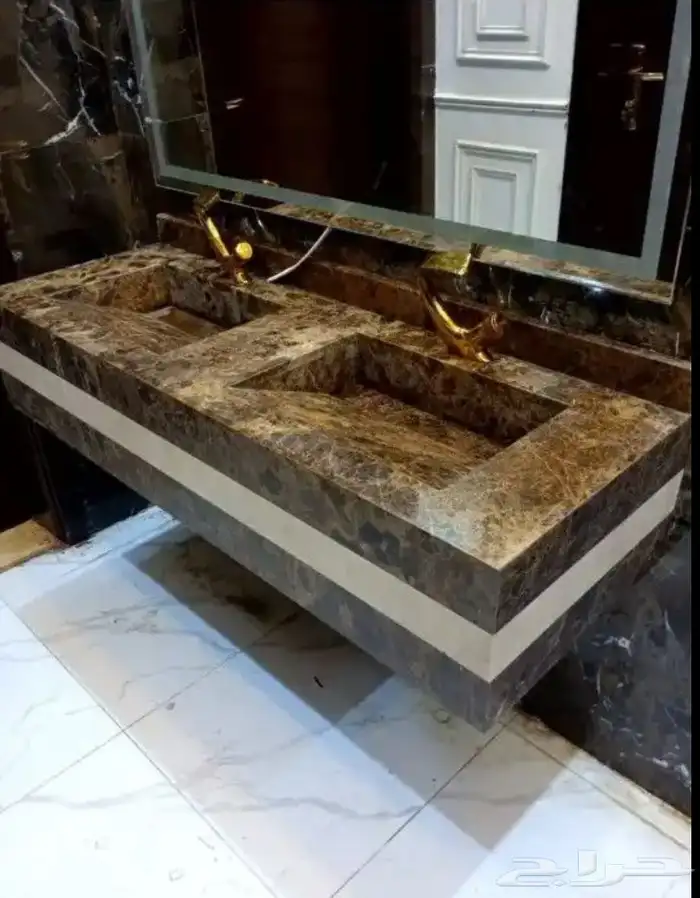 تفصيل جميع أنواع مغاسل وطاولات ومطابخ الرخام حسب الطلب 32