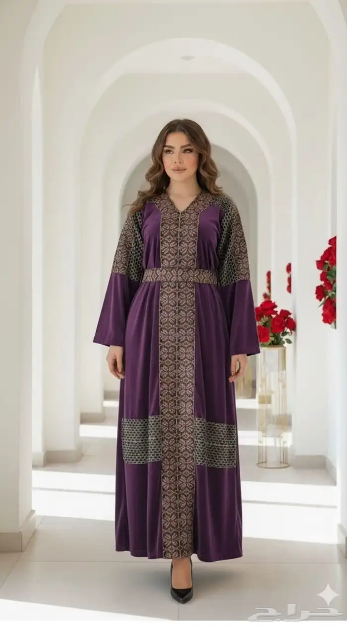 جلابيات مخمل شي فاخر من الآخر 33