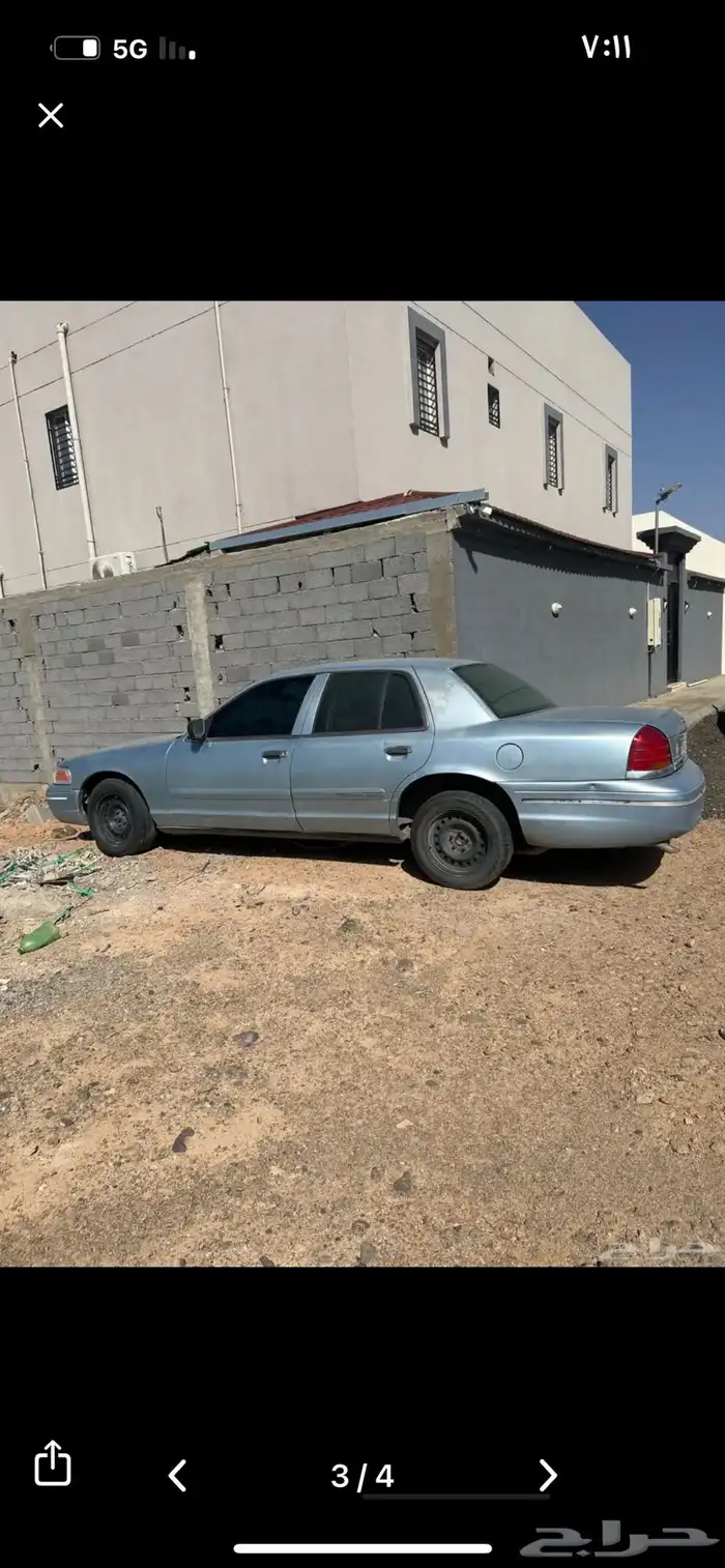 فورد 2002 بوليسي تحمل لوحه مميزه 3