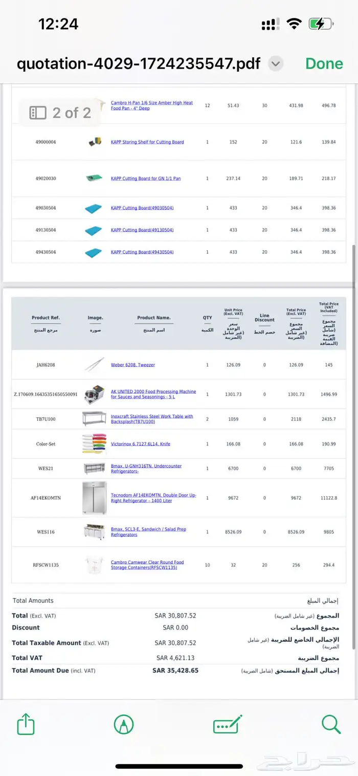 ادوات مطعم متكامل وثلاجات مطاعم 1