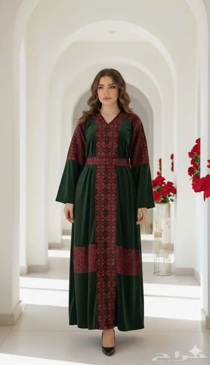 جلابيات مخمل شي فاخر من الآخر 34