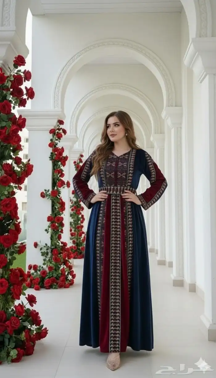 جلابيات مخمل شي فاخر من الآخر 22