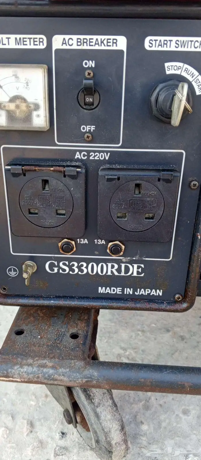 للبيع ماطور كهرباء ديزل روبن اصلي ياباني 1