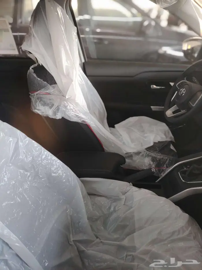 رايز تويوتا ليمتد موديل 2024 الون ابيض لؤلؤي حبه فقط 23