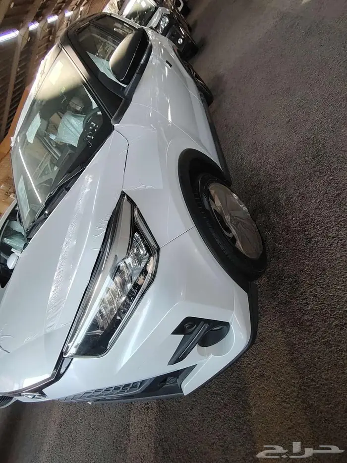 رايز تويوتا ليمتد موديل 2024 الون ابيض لؤلؤي حبه فقط 0