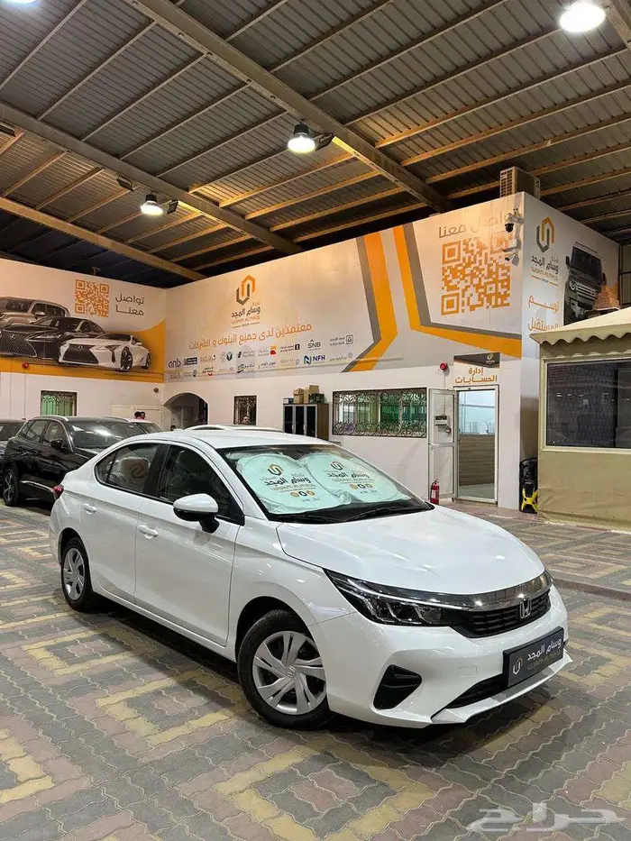 عرض خاص هوندا سيتي DX استاندر موديل 2026 لوحات 0