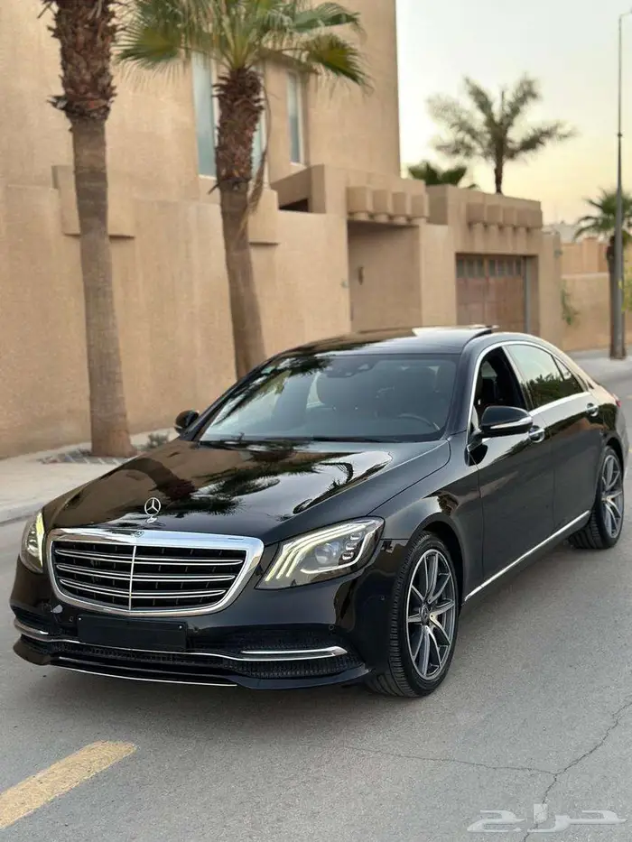 مرسيدس S450 أسود 2020 بدي وكالة عداد 84 ألف بحالة الوكالة 18