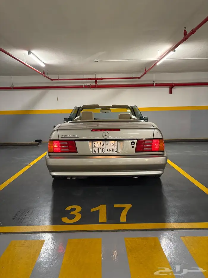 مرسيدس SL500 1990 3