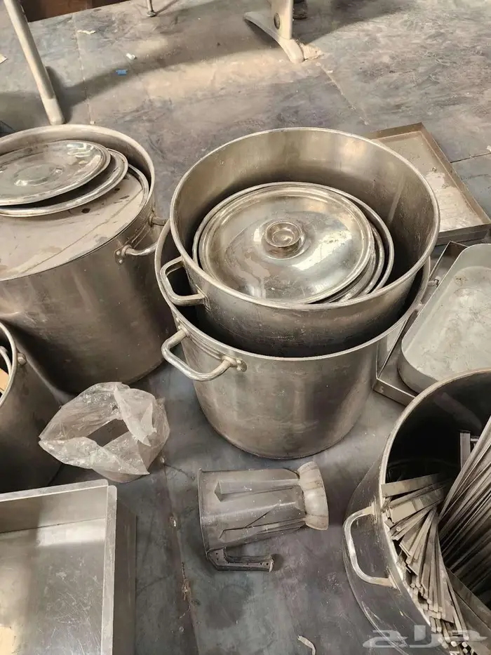 تصفية معدات مطاعم كمية ضخمة   البيع جملة فقط   الرياض 19