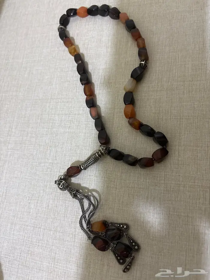 سبحة عقيق اصلي 0