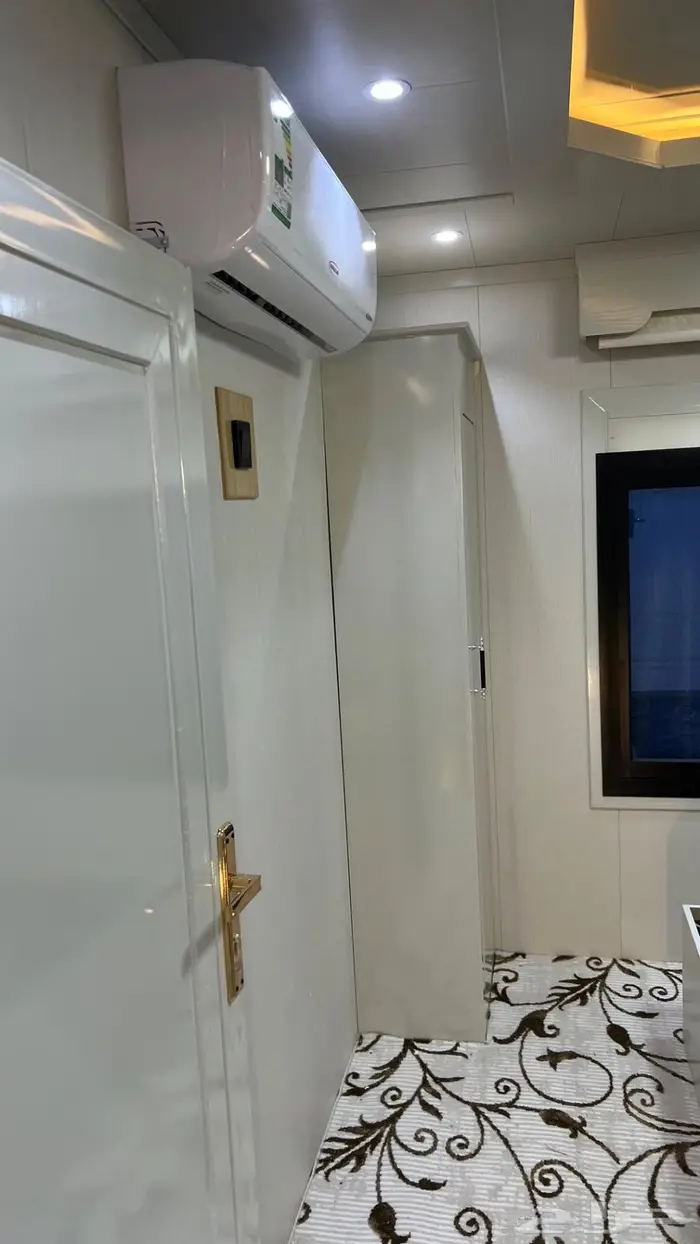 كرفانه شرايح 19 متر جاهزه طاقات مكيفات 14