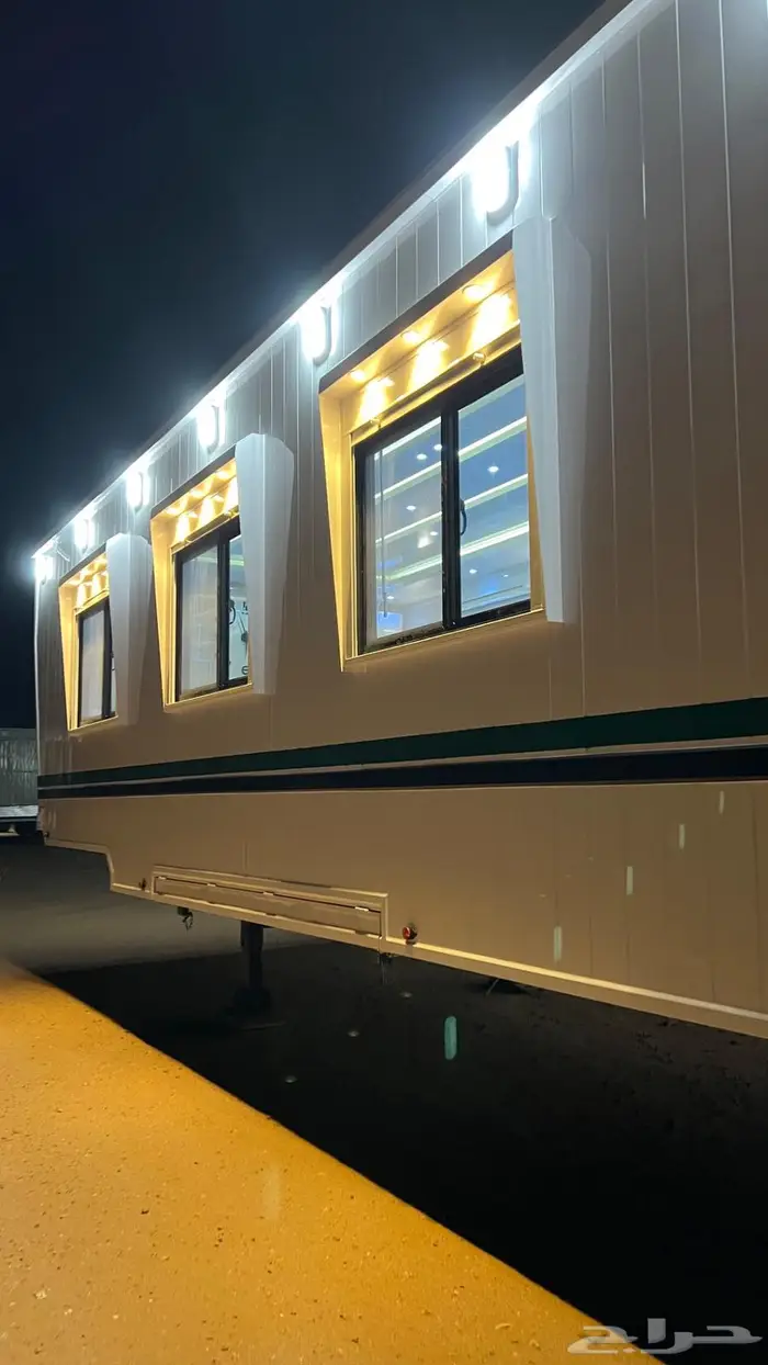 كرفانه شرايح 19 متر جاهزه طاقات مكيفات 9