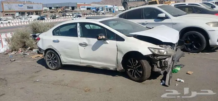 هوندا سيفيك 2015 تشليح 4