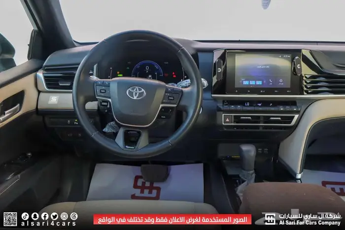 تويوتا كامري E PLUS 2025 اقساط بنوك وشركات 2