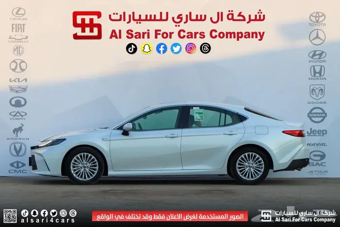 تويوتا كامري E PLUS 2025 اقساط بنوك وشركات 17