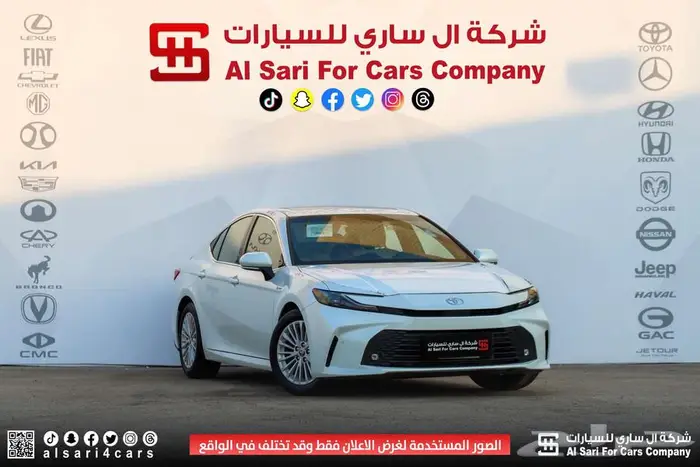 تويوتا كامري E PLUS 2025 اقساط بنوك وشركات 25