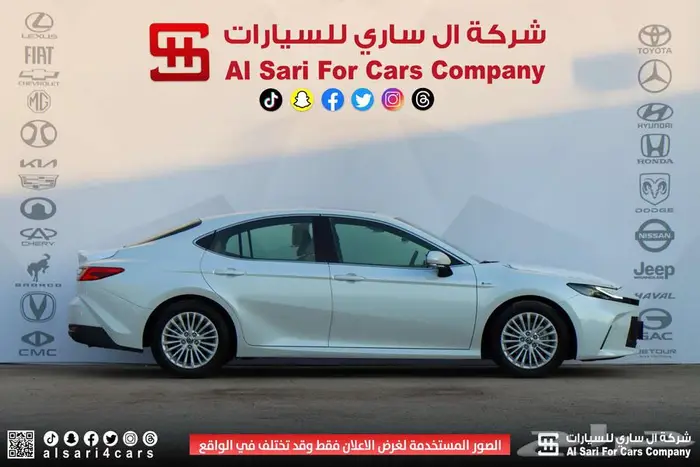 تويوتا كامري E PLUS 2025 اقساط بنوك وشركات 26