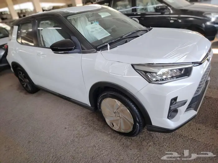 رايز تويوتا ليمتد موديل 2024 الون ابيض لؤلؤي حبه فقط 2