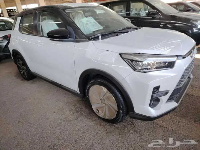 رايز تويوتا ليمتد موديل 2024 الون ابيض لؤلؤي حبه فقط 6