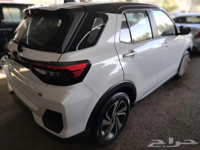 رايز تويوتا ليمتد موديل 2024 الون ابيض لؤلؤي حبه فقط 12