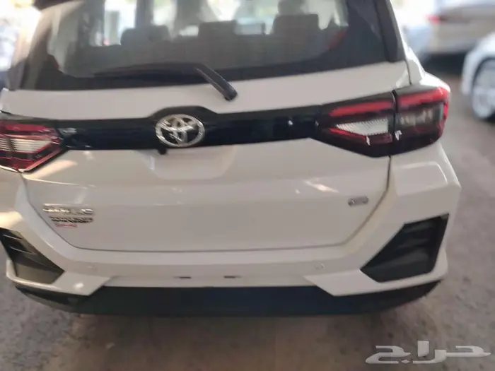 رايز تويوتا ليمتد موديل 2024 الون ابيض لؤلؤي حبه فقط 14