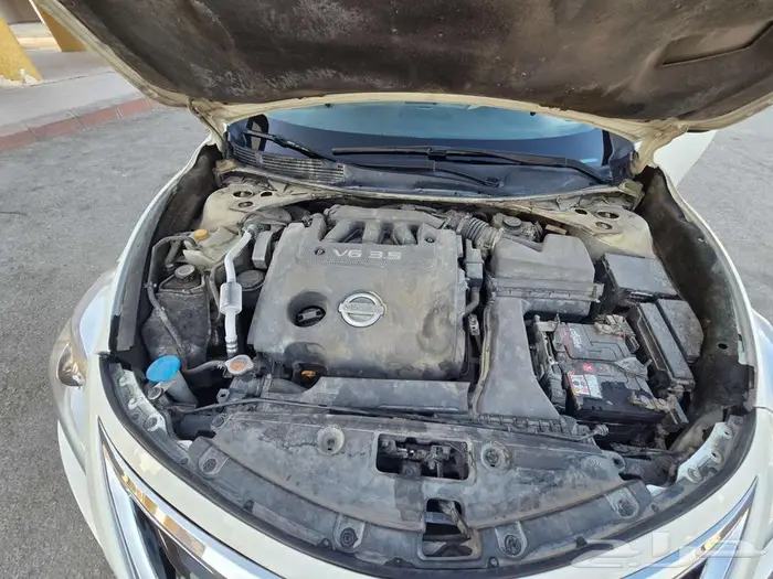 للبيع التيما نص فل v6 اللون ابيض 2013 26