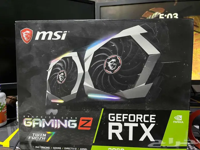 كرت شاشه 2060 6GB من MSI 1