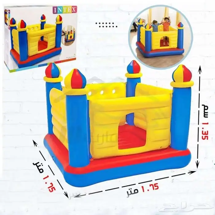 نطيطة هوائية للأطفال (175 175 سم) 1