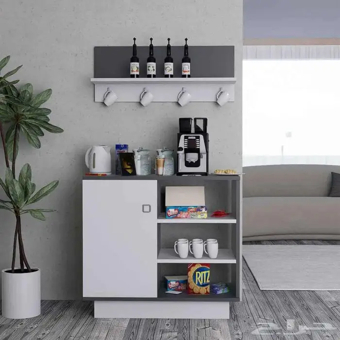 تخفيضات طاولة تلفزيون 180سم وركن قهوة 7