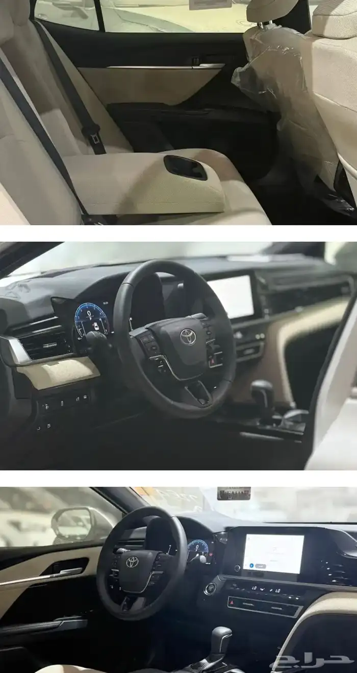 تويوتا كامري نص فل بنزين LE2025 عروض حصريه شركة العودة 1