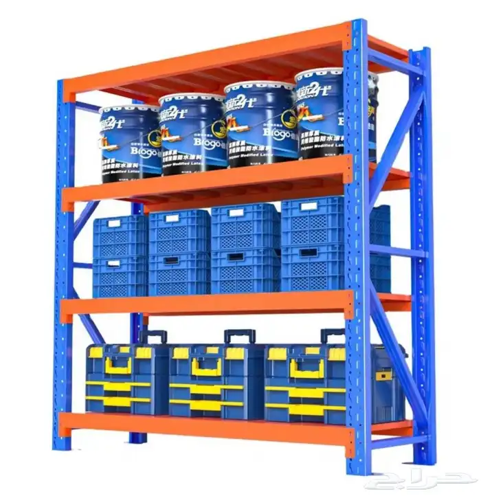 رفوف تخزين مستوعات كبيره 2