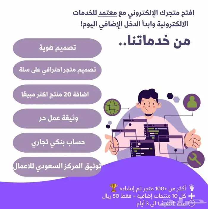 5 الاف دخل اضافي - تصميم متجر جاهز 0