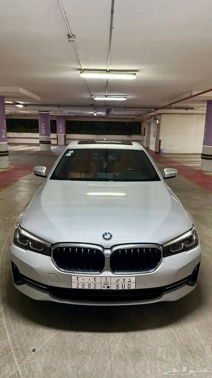 للبيع  بي ام دبليو 520   فل أوبشن 7