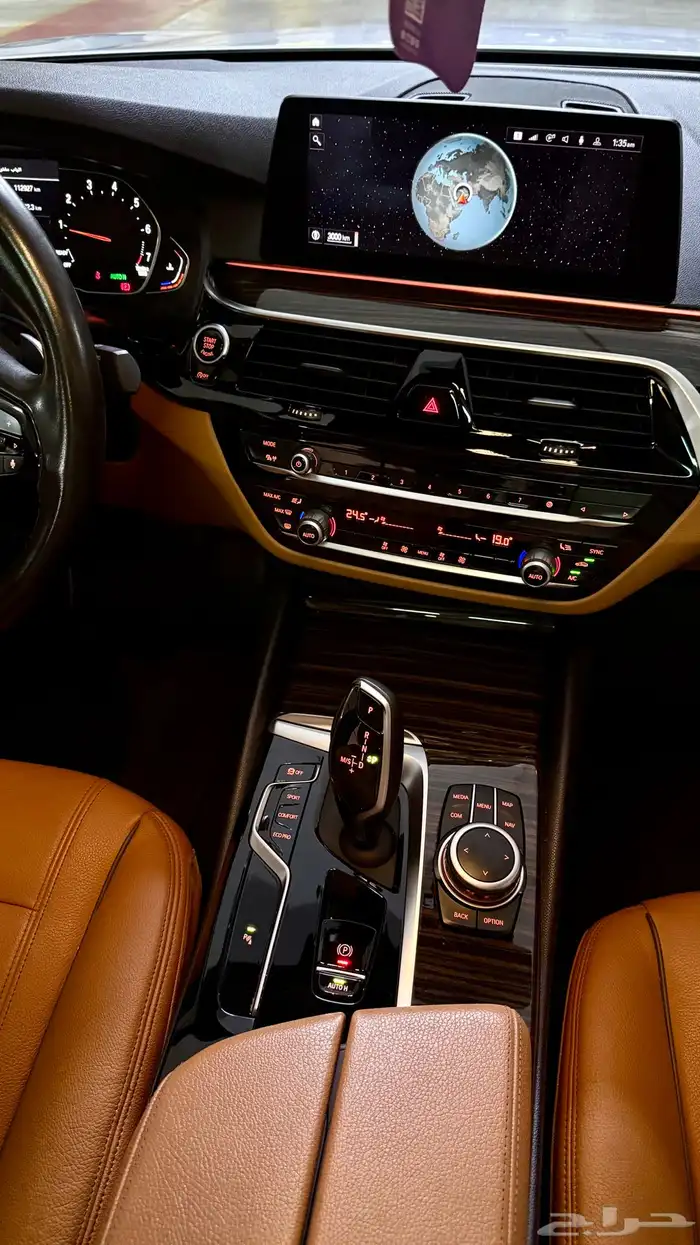 للبيع  بي ام دبليو 520   فل أوبشن 12