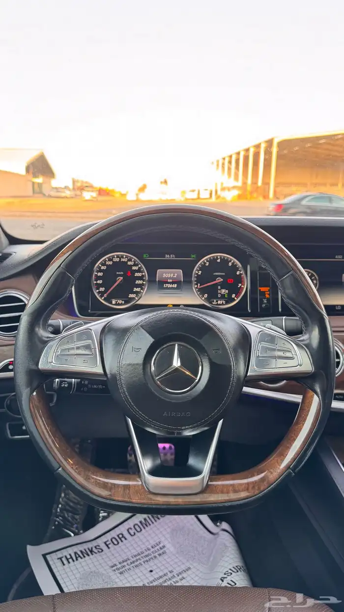 مرسيدس (يخت) 2016 - S400 فل كامل 4 أزرار خليجي - 6 سلندر 10