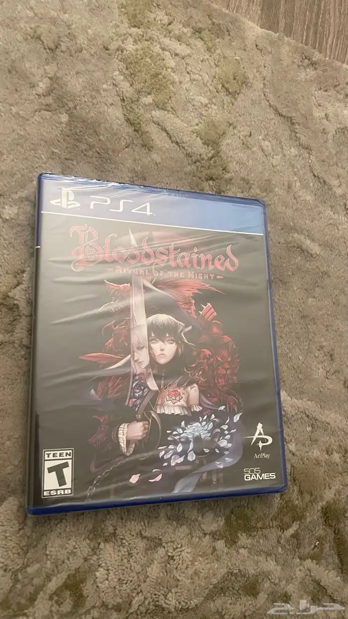 bloodstained ritual of the night شريط سوني 4 0